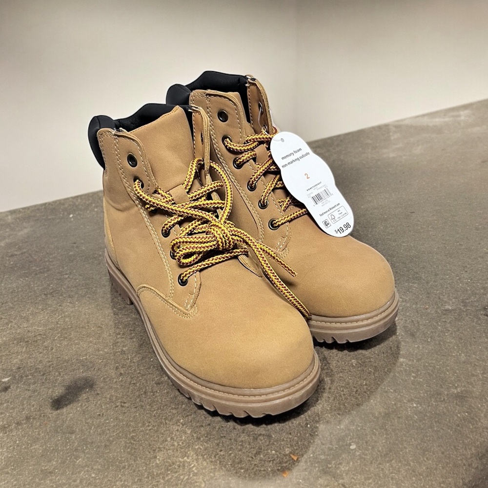 Wonder Nation Tan Boots Boy 2